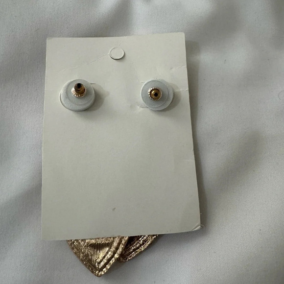 Black and Red Bling Football Earrings! - Picture 4 of 4